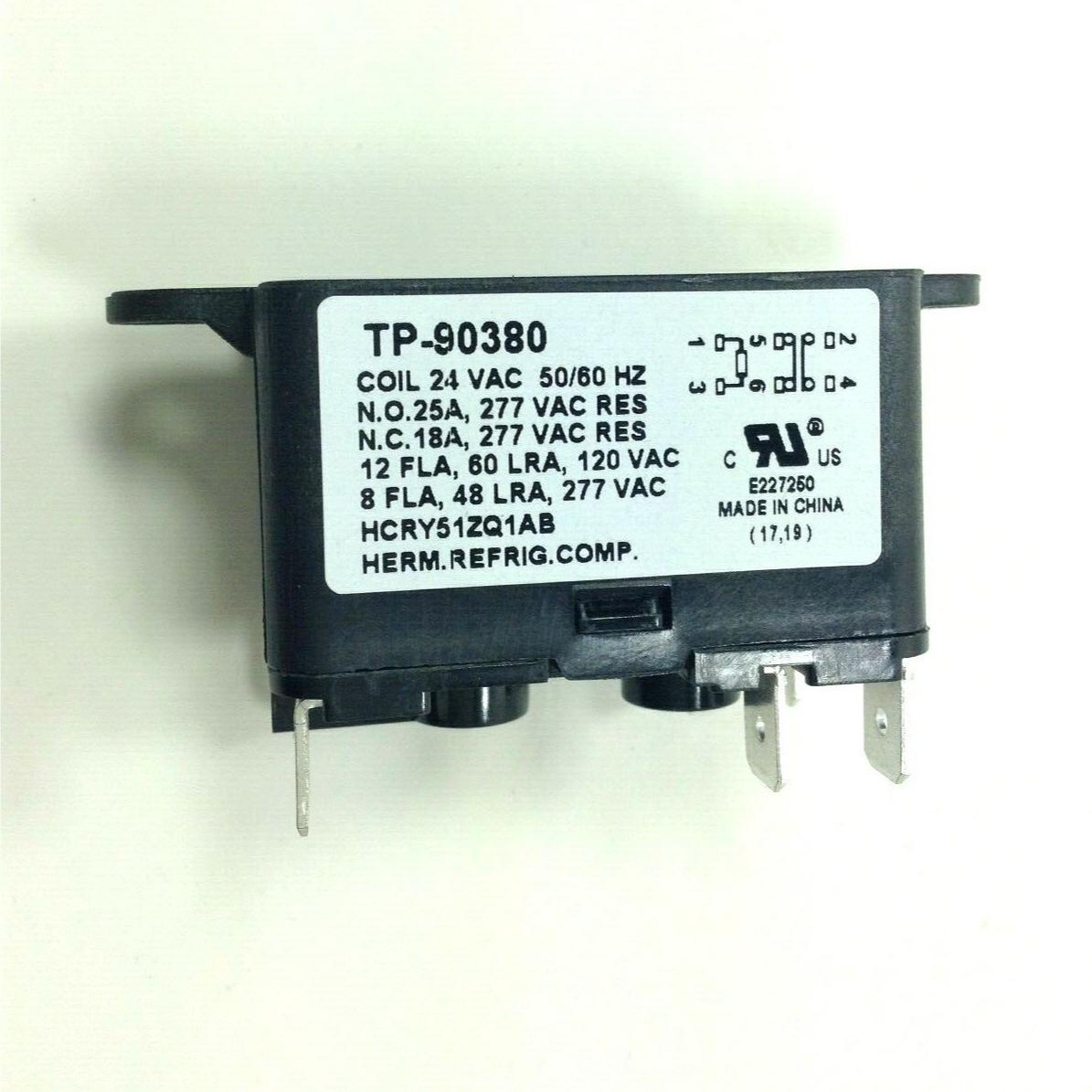 TRADEPRO TP-90380 - Relay, 24 VAC, 1 NO & 1 NC