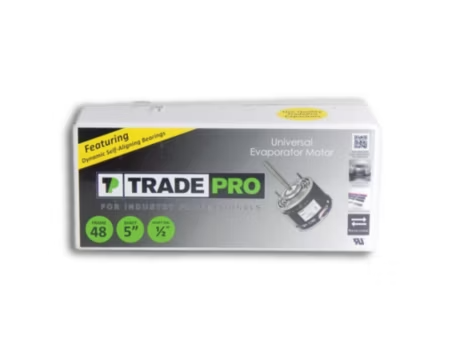 TRADEPRO® - TP-E50-3SP1 - 1/2 HP, 3 Speed, 1075 RPM, 115V, PSC Evaporator Motor (OAO) - Image 3