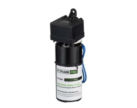 TP-2W2 - Hard Start Kit Mechanical Potential Relay (MPR) And Start Capacitor, For Use On 3.5 To 5 HP Units - Image 3