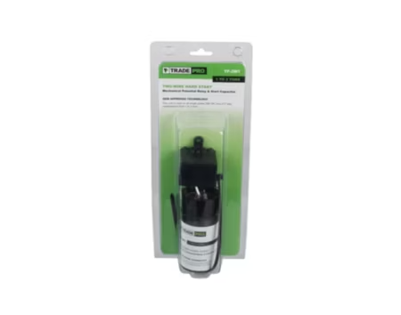 TP-2W1 - Hard Start Kit Mechanical Potential Relay (MPR) And Start Capacitor, For Use On 1 To 3 HP Units - Image 2