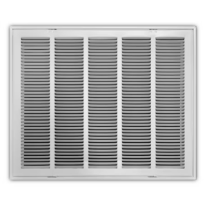 190RF-25X20 - Steel Return Air Filter Grille With Removable Face, White, 25" X 20"