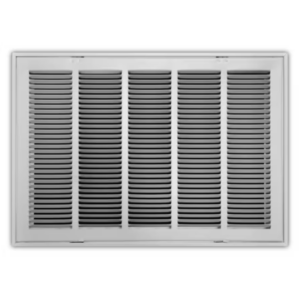 190RF-24X18 - Steel Return Air Filter Grille With Removable Face, White, 24" X 18"