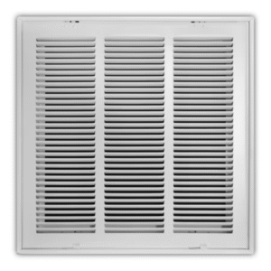 190RF-16X16 - Steel Return Air Filter Grille With Removable Face, White, 16" X 16"
