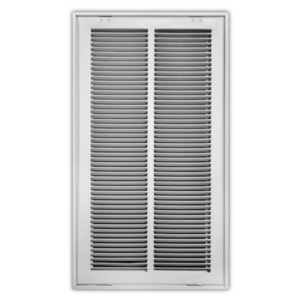 190RF-12X24 - Steel Return Air Filter Grille With Removable Face, White, 12" X 24"