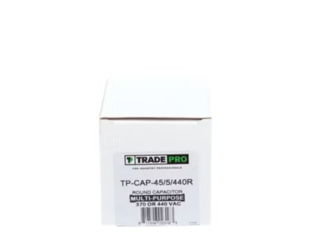 TP-CAP-45/5/440R - Run Capacitor, 45/5/440 VAC, Round, Dual Rated - Image 3