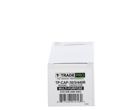 TP-CAP-30/5/440R - Run Capacitor, 30/5/440 VAC, Round, Dual Rated - Image 3