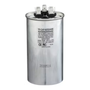 TP-CAP-60/5/440R - Run Capacitor, 60/5/440 VAC, Round, Dual Rated