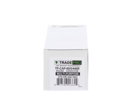 TP-CAP-60/5/440R - Run Capacitor, 60/5/440 VAC, Round, Dual Rated - Image 3