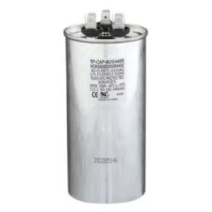 TP-CAP-70/7.5/440R - Run Capacitor, 70/7.5/440 VAC, Round, Dual Rated