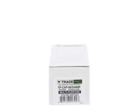 TP-CAP-70/7.5/440R - Run Capacitor, 70/7.5/440 VAC, Round, Dual Rated - Image 3