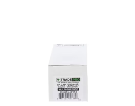 TP-CAP-70/10/440R - Capacitor, 70/10/440 VAC, Round, Dual Rated - Image 3