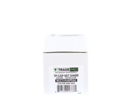 TP-CAP-50/7.5/440R - Run Capacitor, 50/7.5/440 VAC, Round, Dual Rated - Image 3
