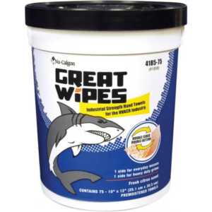 4185-75 - Great Wipes Industrial Hand Towels - Bucket of 75