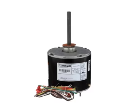 TRADEPRO® - TP-C33-MHP2 - 1/3 - 1/6 Multi-Horsepower, Hi-Amp 1075 RPM 230v, 60Hz Condenser Fan Motor