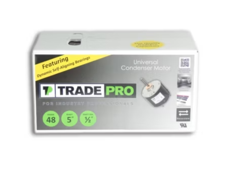 TRADEPRO® - TP-C33-MHP2 - 1/3 - 1/6 Multi-Horsepower, Hi-Amp 1075 RPM 230v, 60Hz Condenser Fan Motor - Image 3