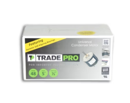 TRADEPRO® - TP-C25-1SP2-8 - 1/4 HP, Single Speed, 825 RPM, 208-230V, PSC Condenser Fan Motor (TEAO) - Image 3