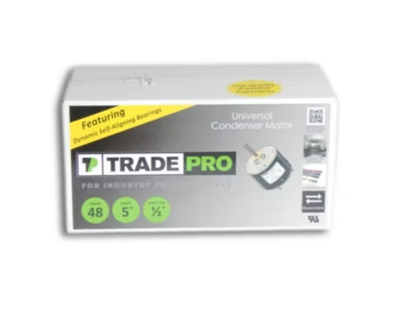TRADEPRO® - TP-C33-1SP2 - 1/3 HP, Single Speed, 1075 RPM, 208-230V, PSC Condenser Fan Motor (TEAO) - Image 3