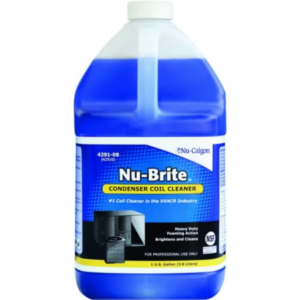 4291-08 - Nu-Brite® Non-Acid, Alkaline-Based Condenser Coil Cleaner - 1 Gallon Bottle