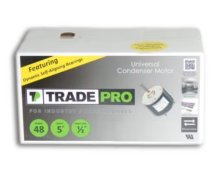 TRADEPRO® - TP-C16-1SP2-8 - 1/6 HP, Single Speed, 825 RPM, 208-230V, PSC Condenser Fan Motor (TEAO) - Image 3