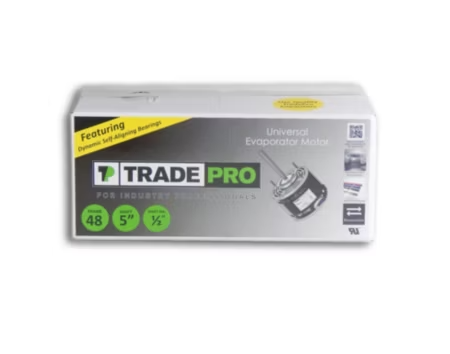 TRADEPRO® - TP-E50-MHP2 - 1/2 HP, 1075 RPM, 4 Speed, 208-230V, PSC Evaporator Motor (OAO) - Image 3