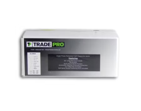 TRADEPRO® - TP-E50-3SP1 - 1/2 HP, 3 Speed, 1075 RPM, 115V, PSC Evaporator Motor (OAO) - Image 4