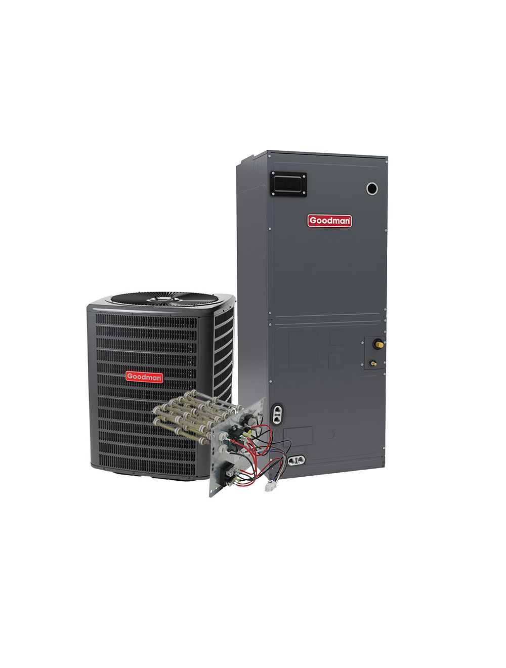 Goodman 5 Ton 16 SEER2 R32 High Efficiency Heat Pump System