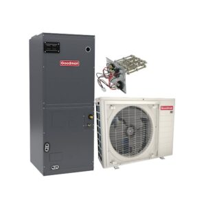 Goodman 3 Ton 19 SEER2 Variable-Speed Inverter Heat Pump System - High-Efficiency, R32