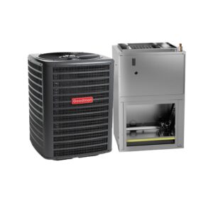 Goodman 3 Ton 14.5 SEER2 R32 Heat Pump Split System With 8kW Heater Built-In Wall-Mounted Air Handler