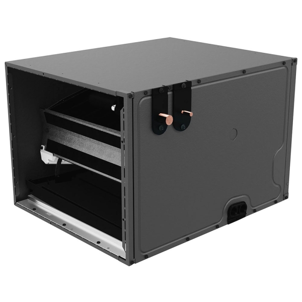1.5 Ton 16 SEER2 60k BTU 80% AFUE 2 Stage Goodman Central Air Conditioner & Gas Furnace Split System - Horizontal - R32 - Image 2