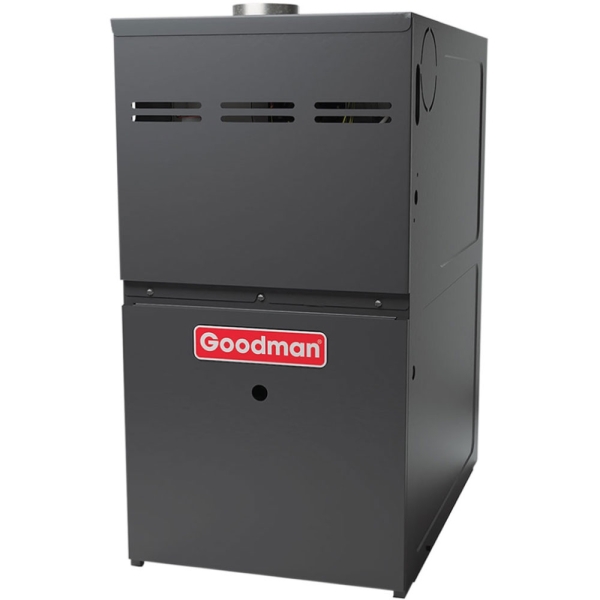 1.5 Ton 14.5 SEER2 40k BTU 80% AFUE Goodman Central Air Conditioner & Gas Furnace Split System - Upflow - R32 - Image 2