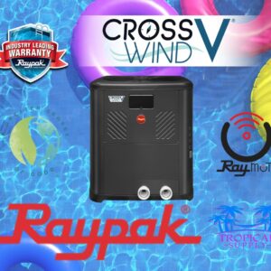 Raypak Pool Heater Crosswind V Heat Pump 138K BTU TWPH-8550EHT10